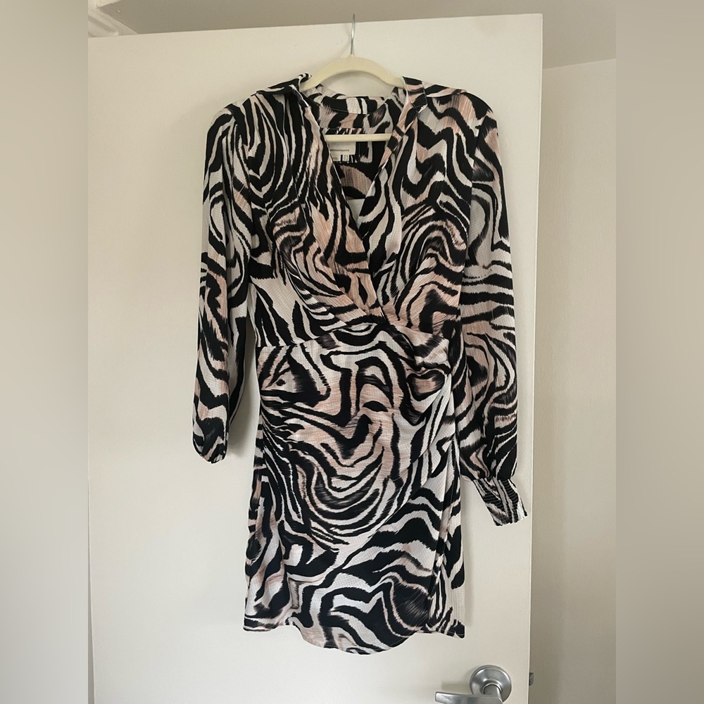 Anthropologie Animal Print Dress
